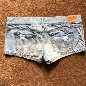 Hollister jean shorts